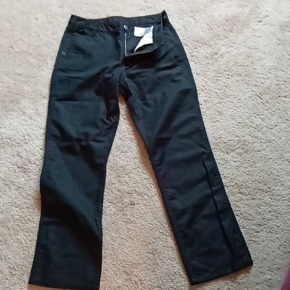 Carhartt Navy Chinos Classic Straight-Leg